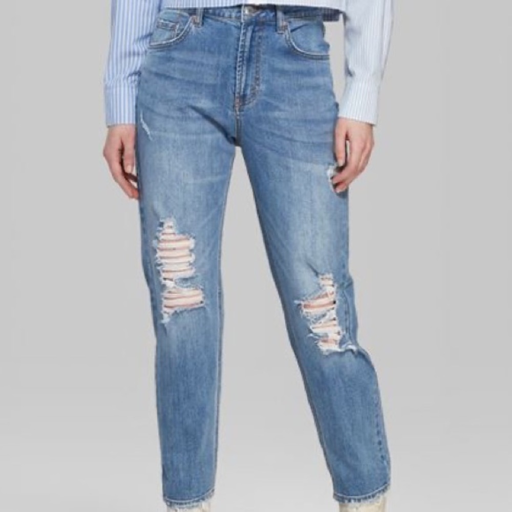 high rise mom jean - Wild Fable